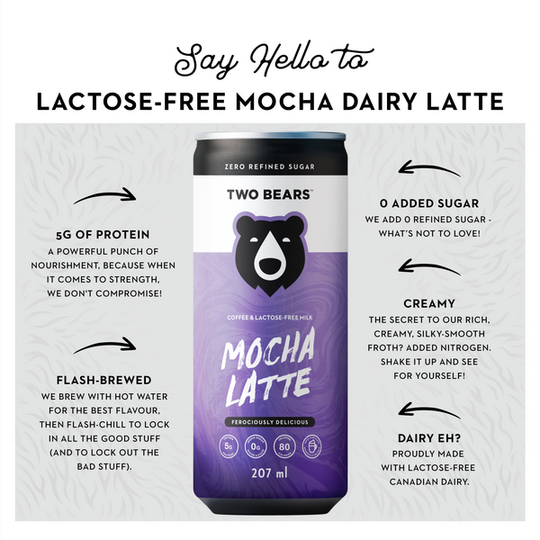 Lactose-Free Dairy Mocha Latte