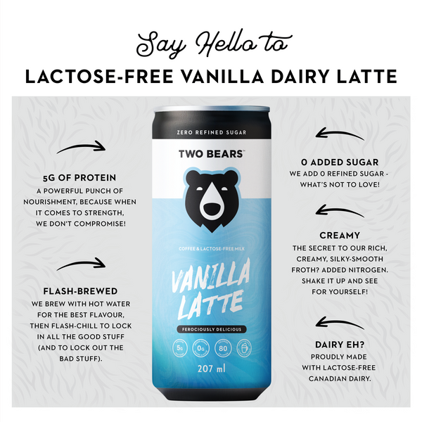 Lactose-Free Dairy Vanilla Latte